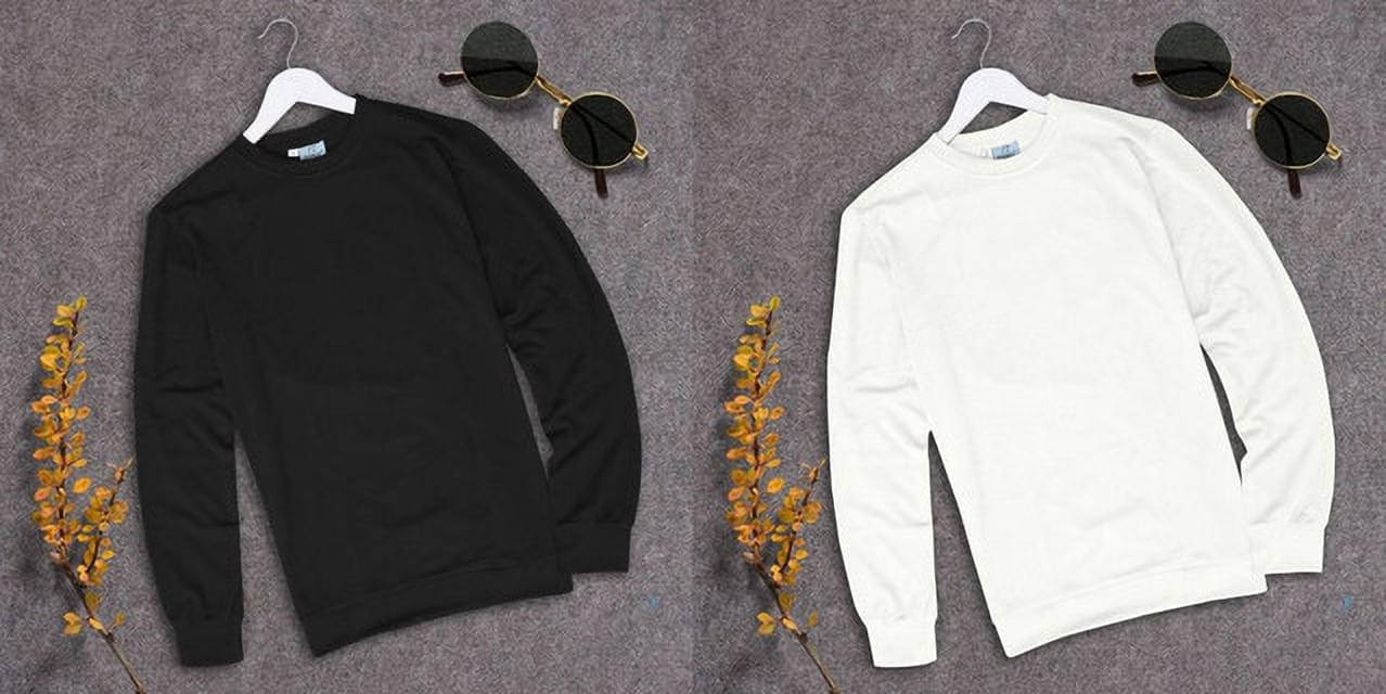 RABBY Men Polyester Regular Fit Solid T-Shirt ( Multicolor ) RABBY Men Polyester Regular Fit Solid T-Shirt ( Multicolor )