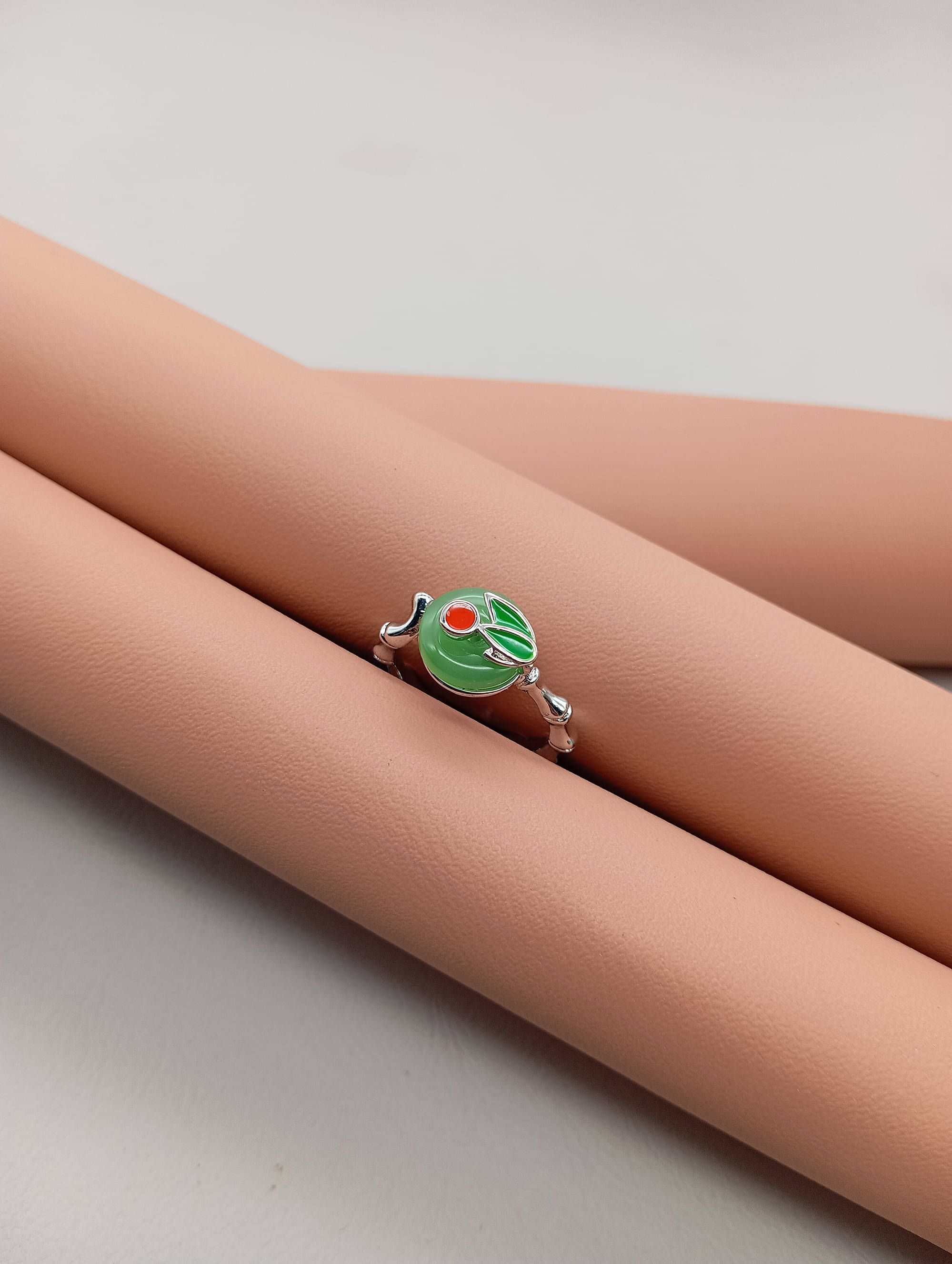     			SHANKHRAJ MA LL Green Rings Combo ( Pack of 1 )