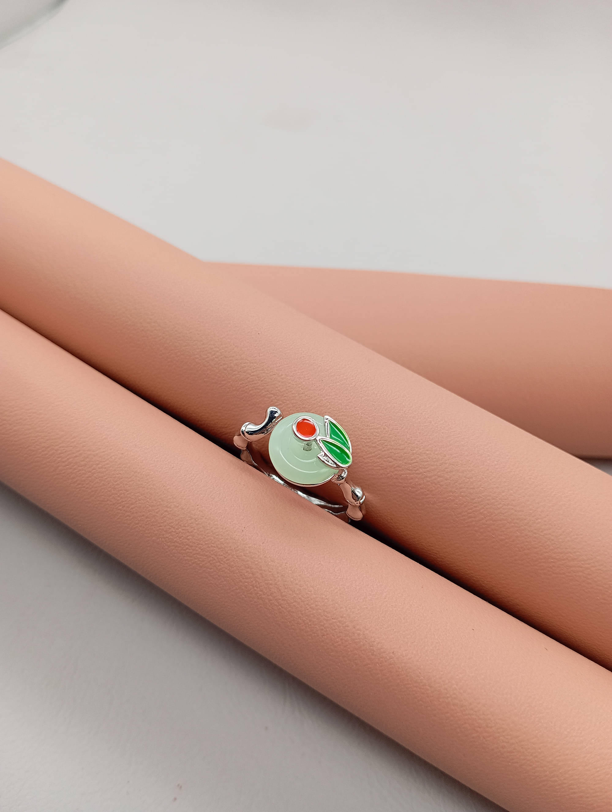 SHANKHRAJ MA LL Green Single Finger Rings ( Pack of 1 ) SHANKHRAJ MA LL Green Single Finger Rings ( Pack of 1 )