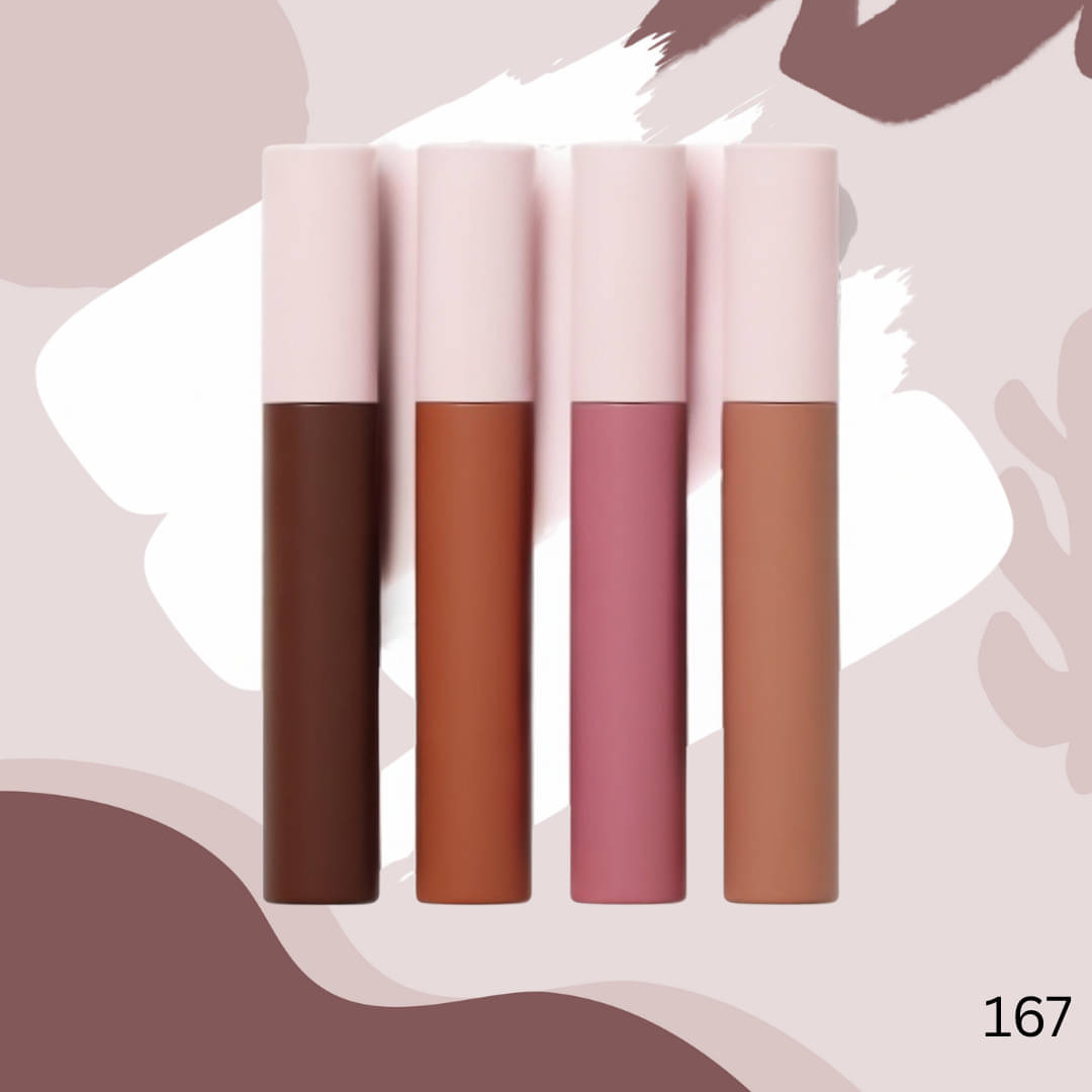     			VAGONS Multi Matte Long Lasting Liquid Lipstick ( Pack of 4 )
