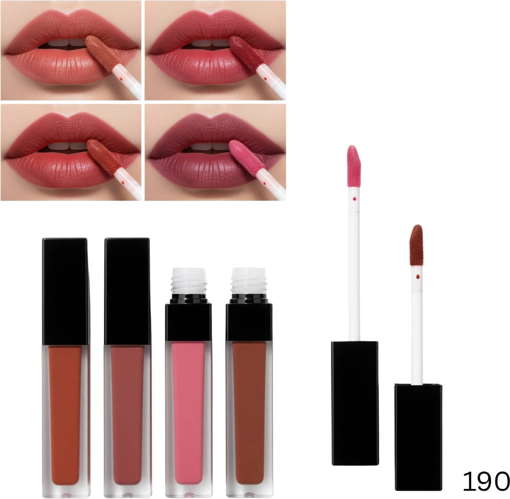     			VAGONS Multi Matte Long Lasting Liquid Lipstick ( Pack of 4 )