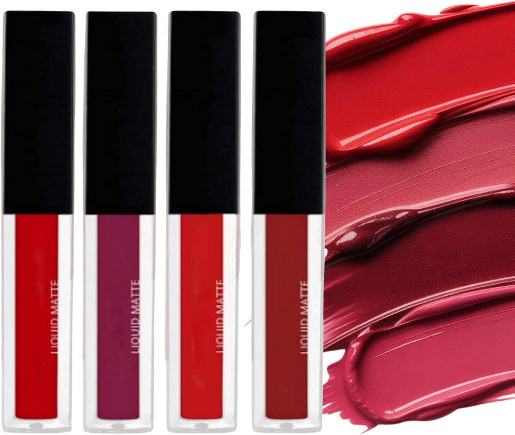     			VAGONS Multi Matte Long Lasting Liquid Lipstick ( Pack of 4 )