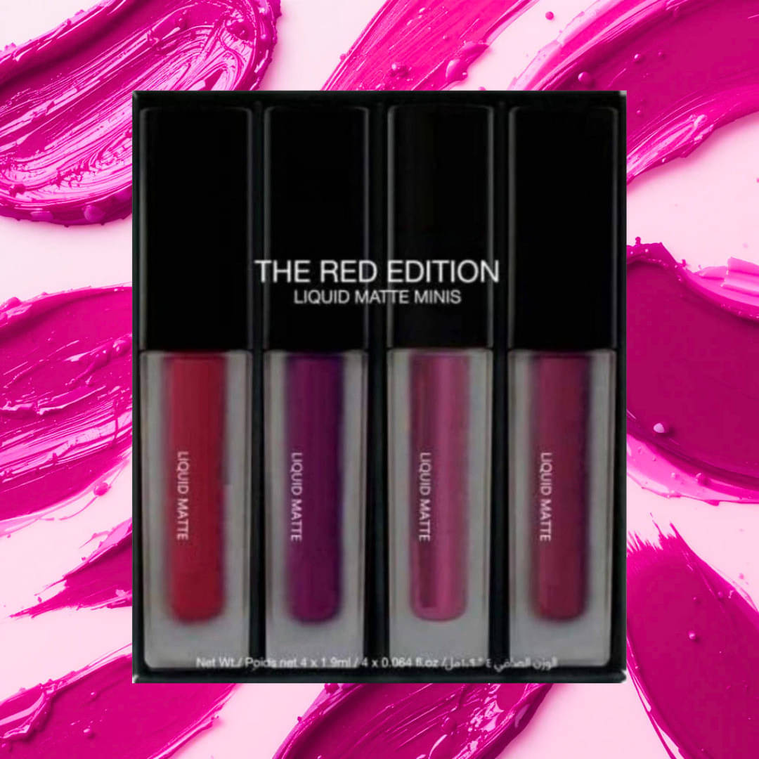     			VAGONS Multi Matte Long Lasting Liquid Lipstick ( Pack of 4 )