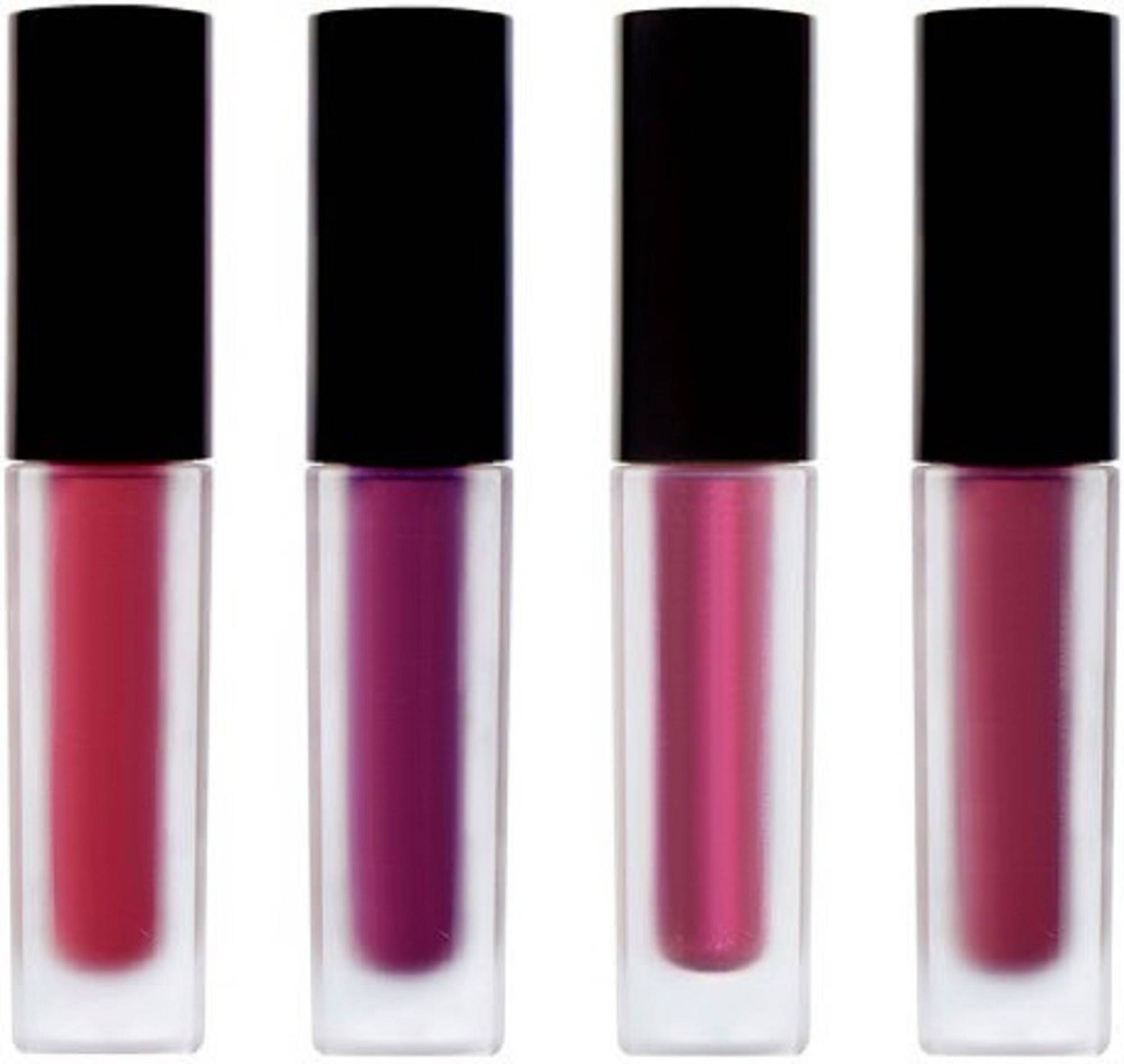     			VAGONS Multi Matte Long Lasting Liquid Lipstick ( Pack of 4 )