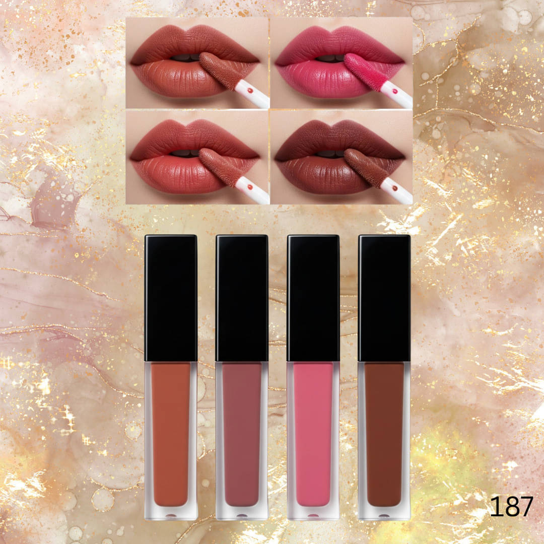     			VAGONS Multi Matte Long Lasting Liquid Lipstick ( Pack of 4 )