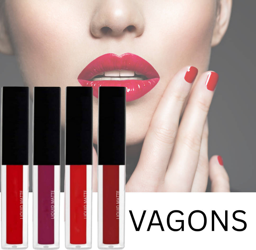     			VAGONS Multi Matte Long Lasting Liquid Lipstick ( Pack of 4 )