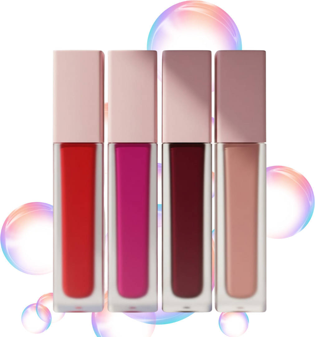     			VAGONS Red Matte Long Lasting Liquid Lipstick ( Pack of 4 )