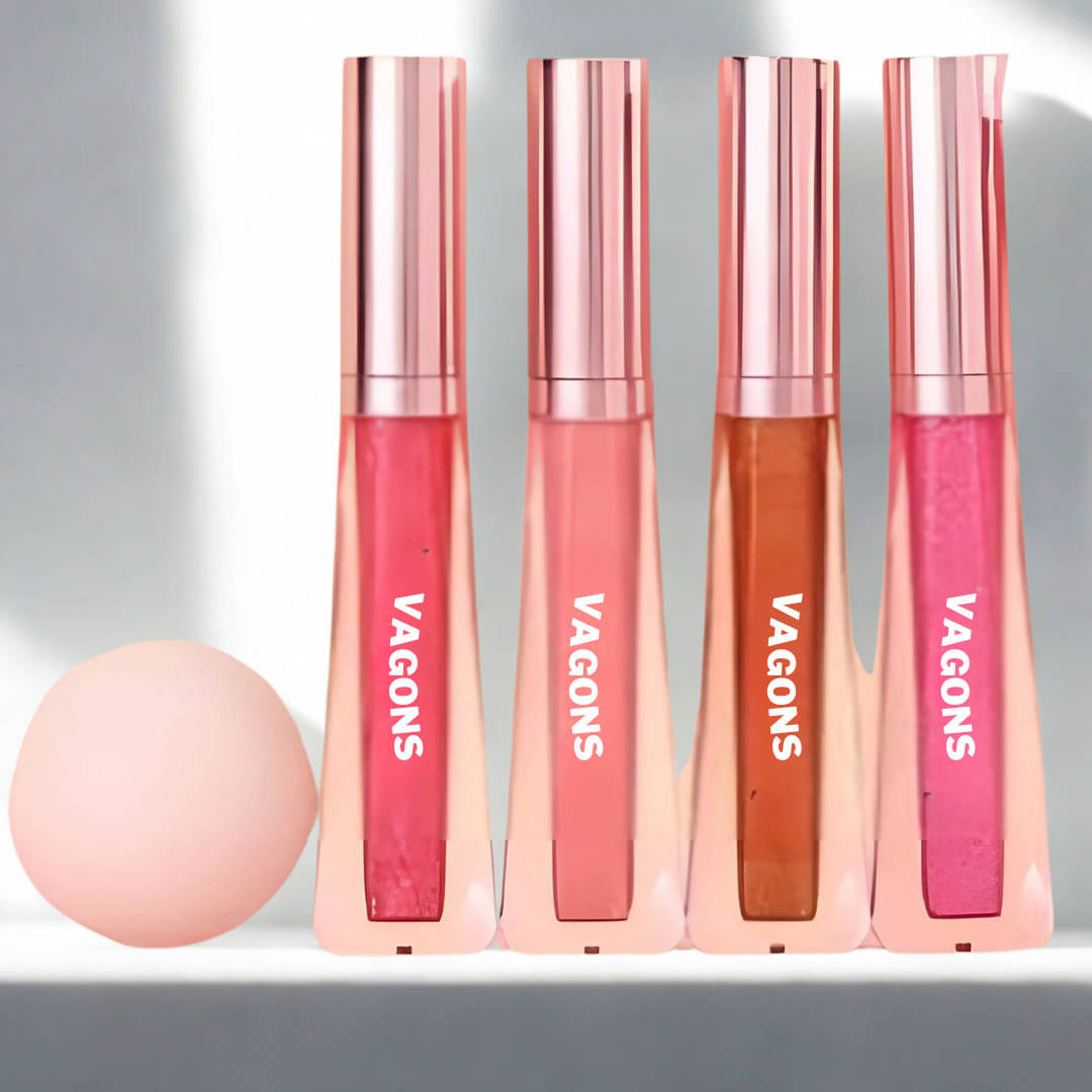     			VAGONS Red Matte Long Lasting Liquid Lipstick ( Pack of 4 )