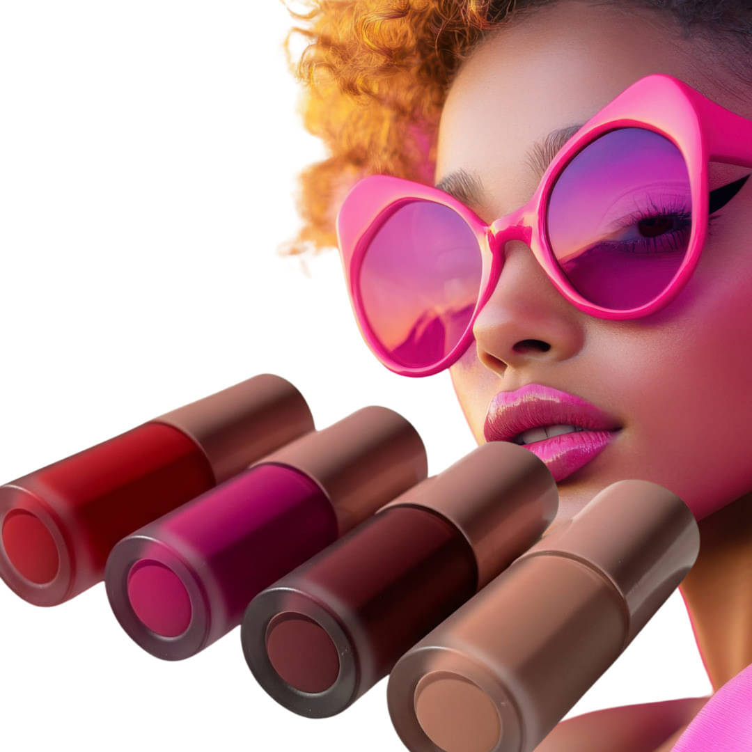     			VAGONS Red Matte Long Lasting Liquid Lipstick ( Pack of 4 )