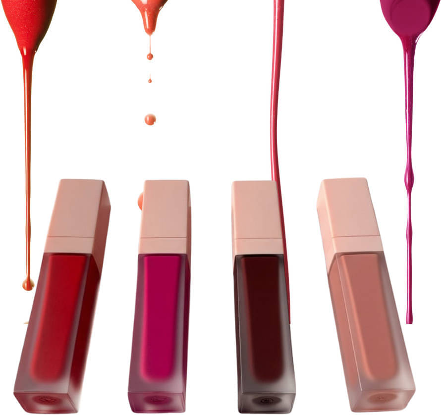     			VAGONS Red Matte Long Lasting Liquid Lipstick ( Pack of 4 )