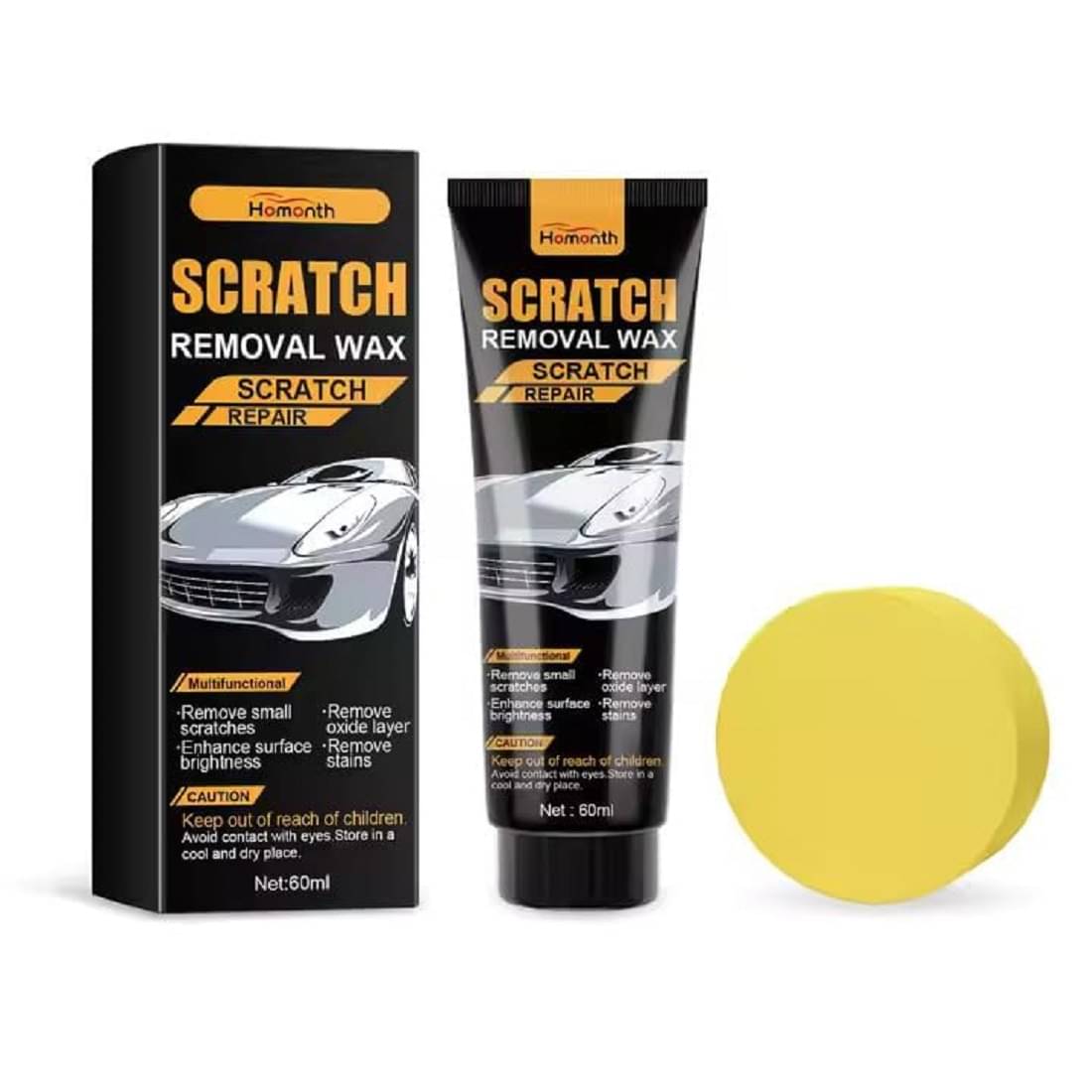     			VBE Multicolo Scratch Remover Wax For All Cars ( Pack of 1 )