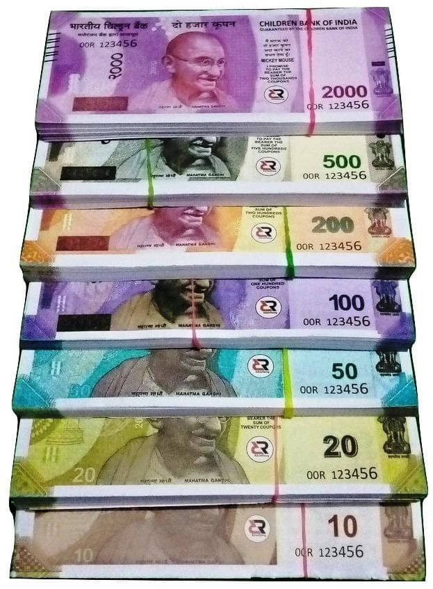     			(5*7=35 Note ) New  Latest design Fake Money note for kids Money Gag Toy