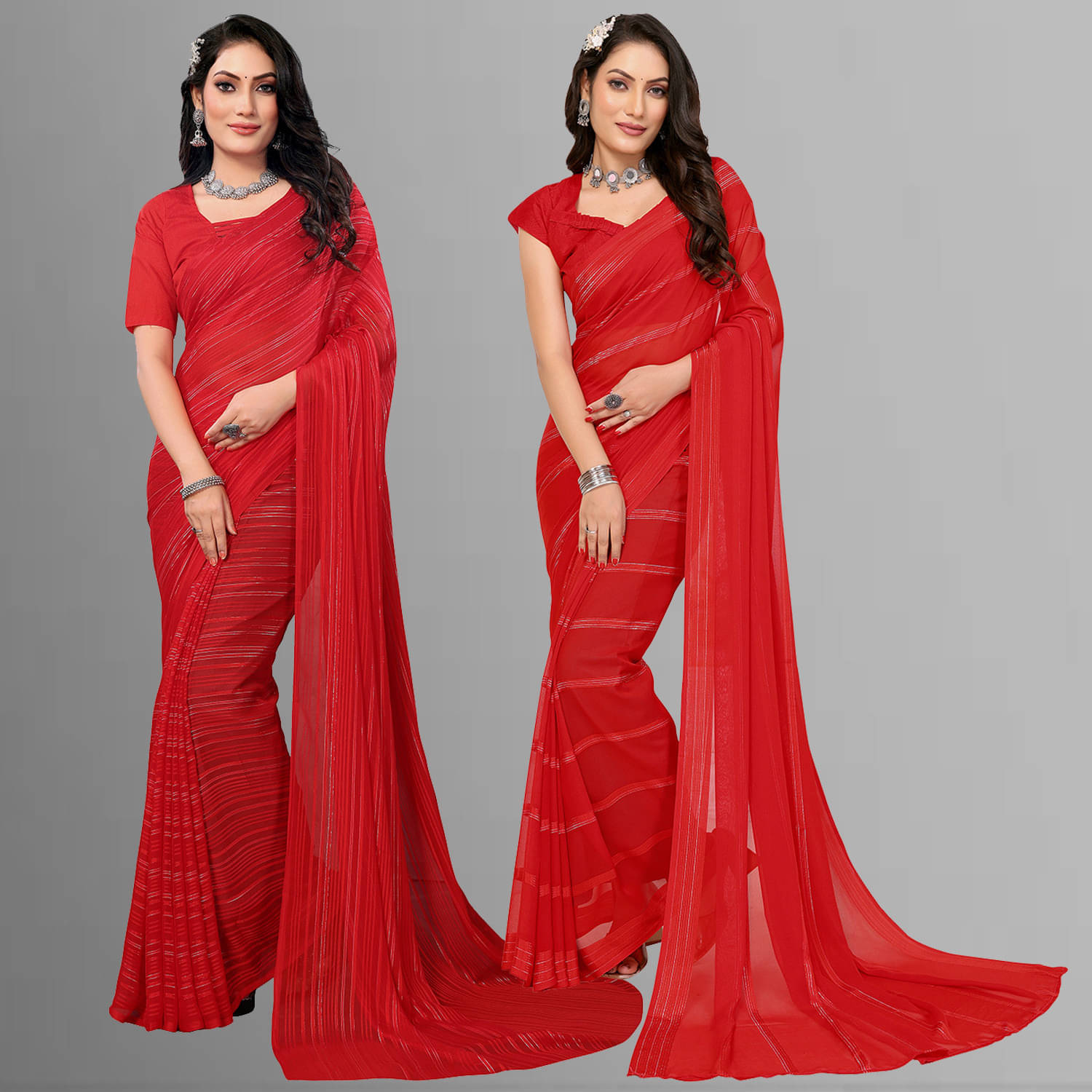 ANAND SAREE Satin Self Design Regular Saree With Unstitched Blouse Piece ( Multicolor ) ANAND SAREE Satin Self Design Regular Saree With Unstitched Blouse Piece ( Multicolor )