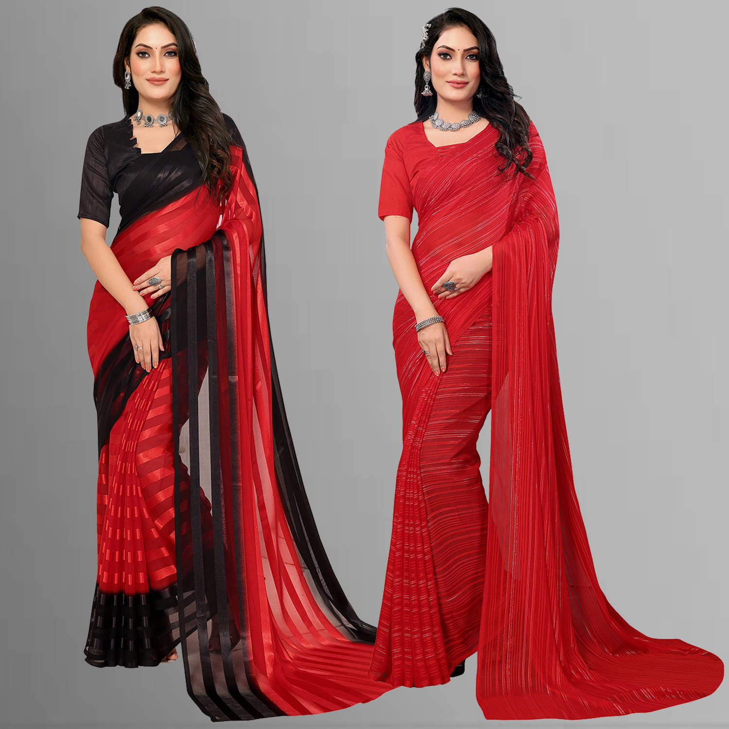     			ANAND SAREE Satin Self Design Regular Saree With Unstitched Blouse Piece ( Multicolor )