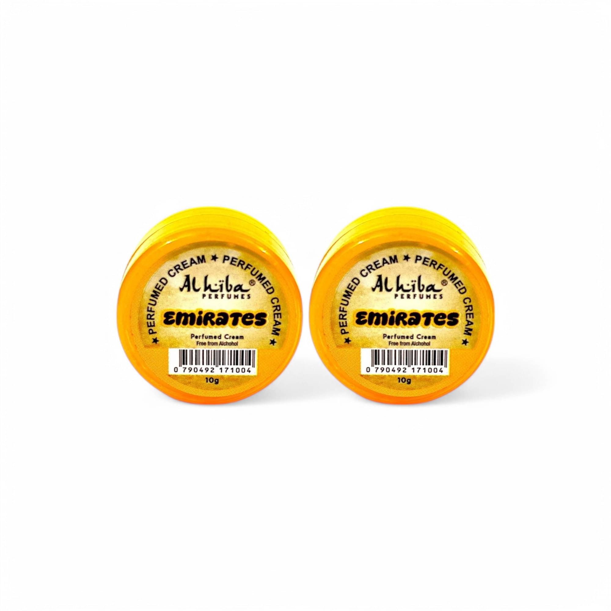     			Al Hiba Emirates Perfumed Body Deodorant Cream for Unisex 10 gm ( Pack of 2 )