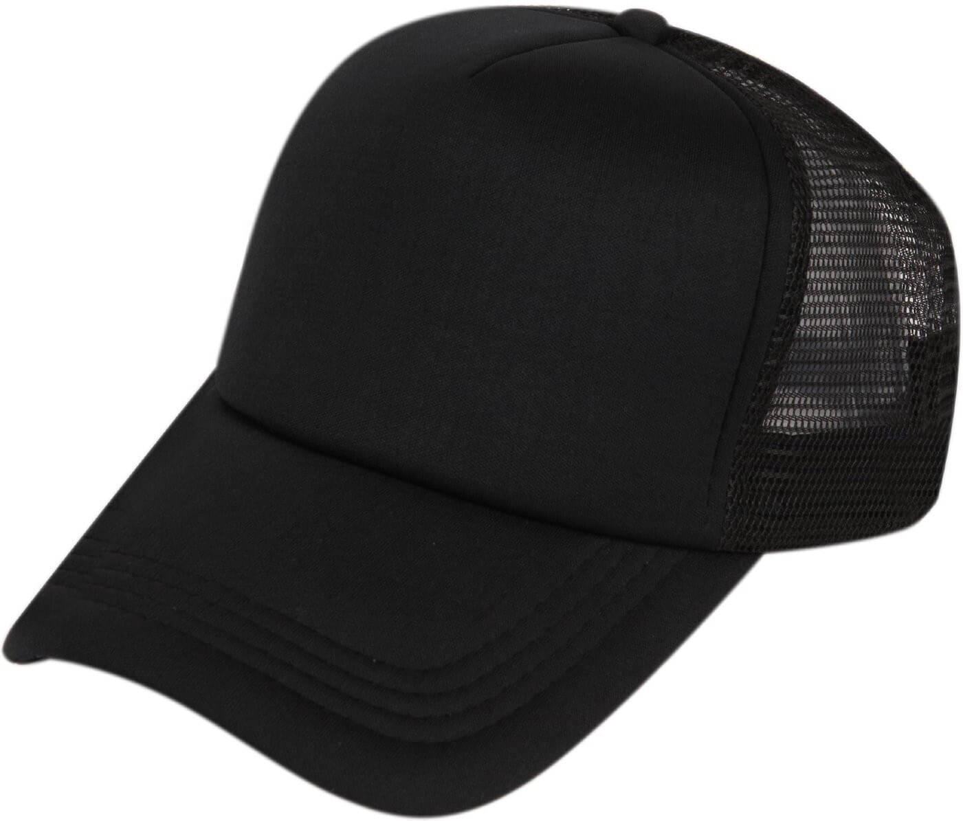 Alamos Black Cotton Blend Women's Cap ( Pack of 1 ) Alamos Black Cotton Blend Women's Cap ( Pack of 1 )