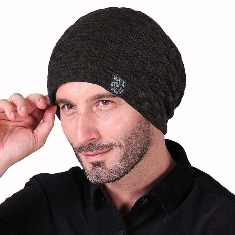     			Alamos Black Woollen Women's Cap ( Pack of 1 )