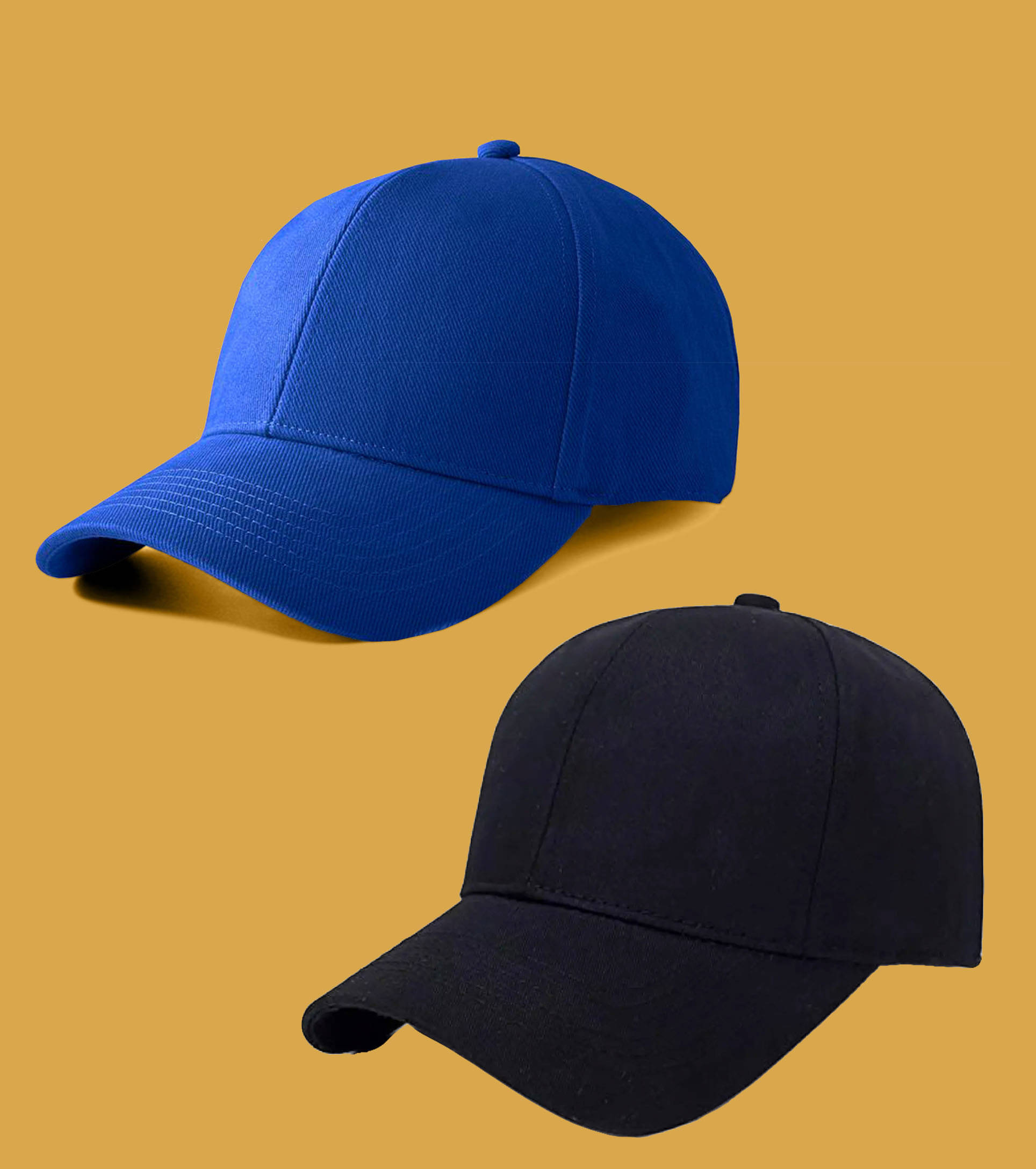Alamos Blue Cotton Blend Women's Cap ( Pack of 2 ) Alamos Blue Cotton Blend Women's Cap ( Pack of 2 )