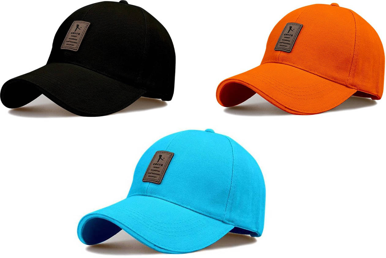 Alamos Multicolor Cotton Women's Cap ( Pack of 3 ) Alamos Multicolor Cotton Women's Cap ( Pack of 3 )