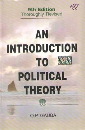     			An Introduction to Political Theory Paperback – 31 December 2023