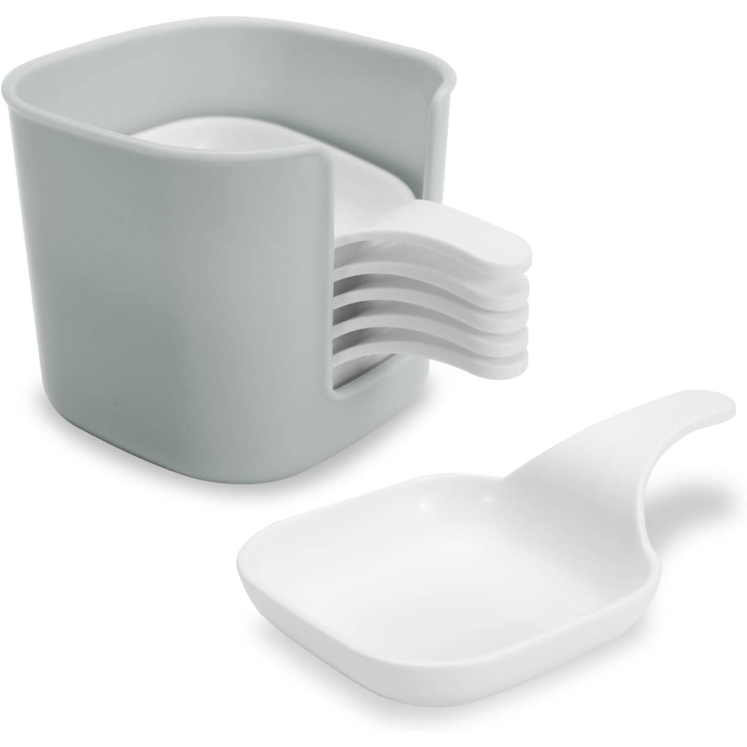     			Baskety 1 Pcs Plastic White Platter