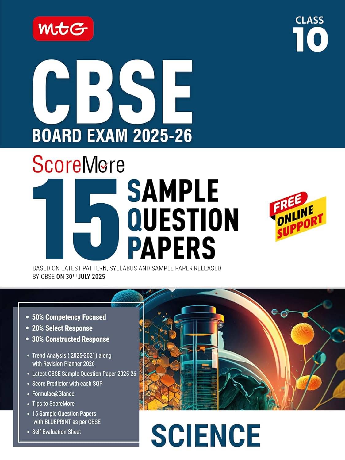     			CBSE ScoreMore 15 Sample Question Papers Class 10 Science