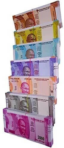     			Combo (11 Each x 6=66 Nakli Note) Playing Indian Currency Notes for Fun Paper Kids churan wale Note (( Nakli Note-10,20,50,100,200,500,2000 )) Nakli Indian Notes Gag Toy