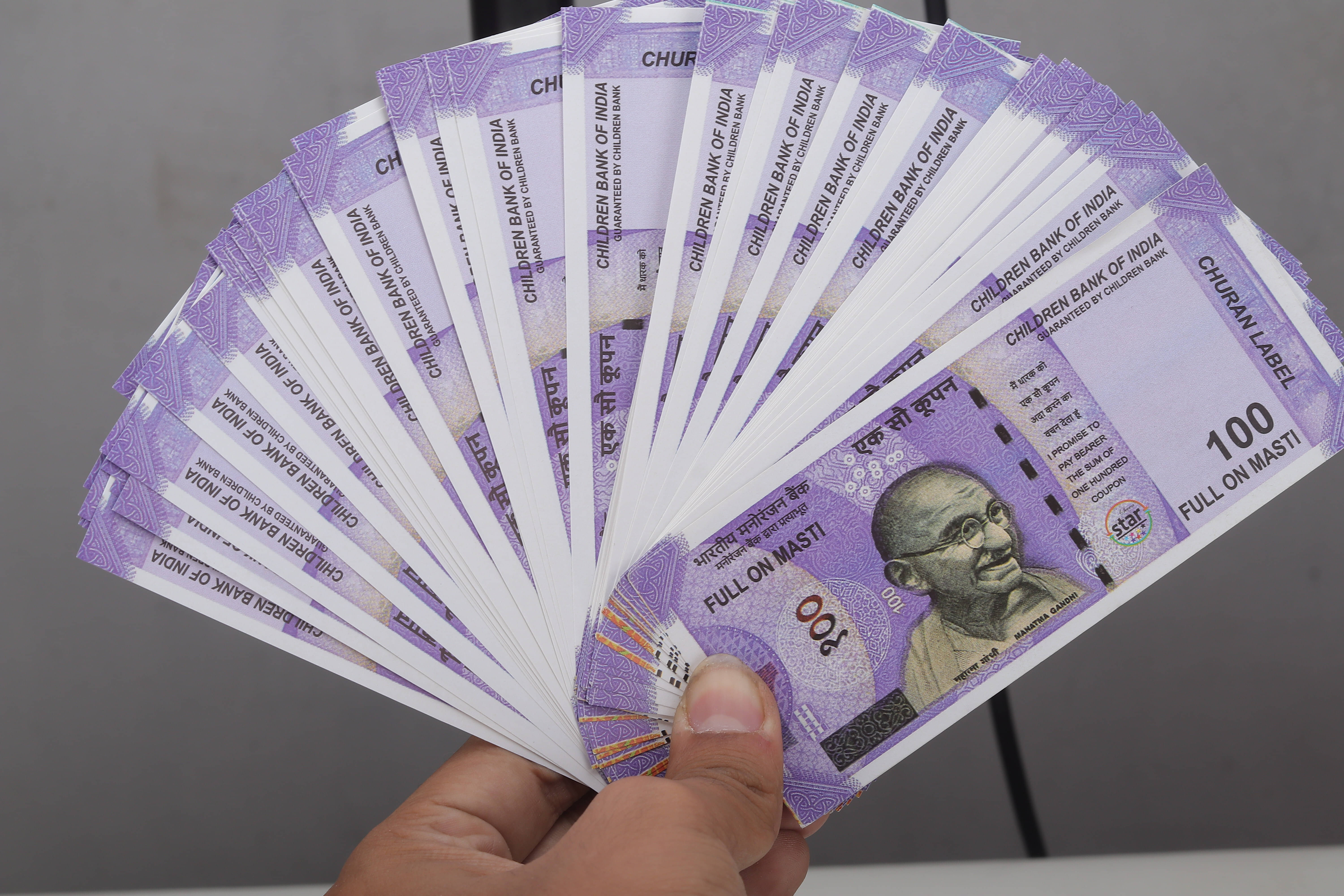     			Combo Pack (11*6= 54 Notes) ( 10,20,50,100,200,500 Notes)Fake Indian Currency_noti80