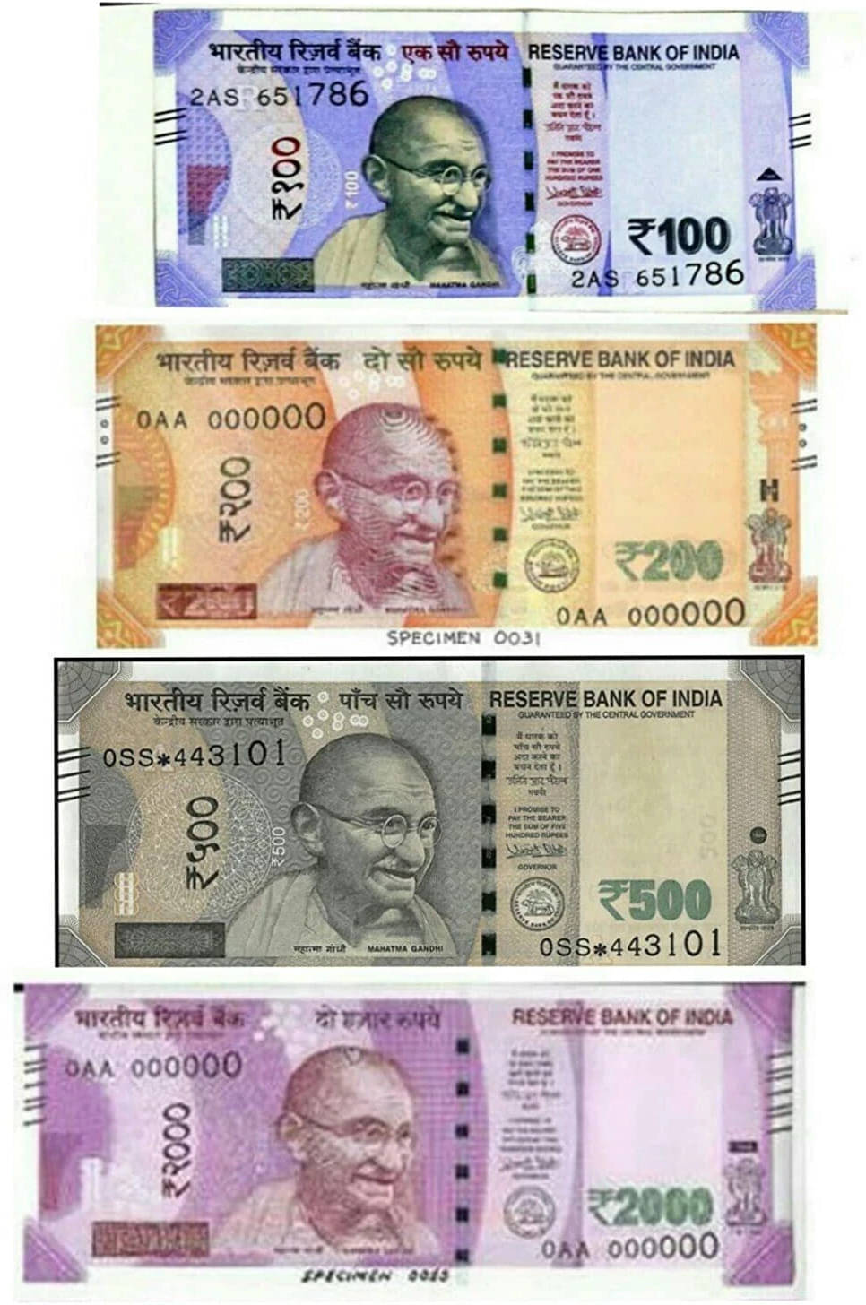     			Combo Pack (9*6= 54 Notes) ( 10,20,50,100,200,500 Notes)Fake Indian Currency_113