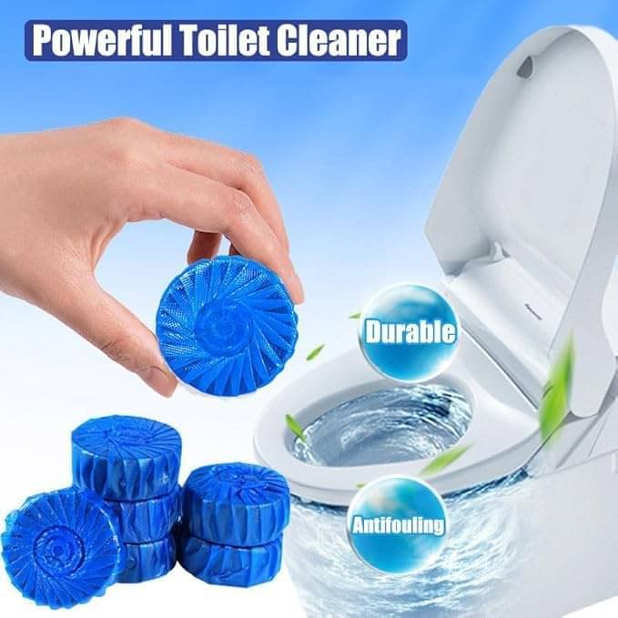     			DAYANI BROTHER'S (Pack 1 - 10pc) toilet cleaners tablets, toilet cleaners, toilet flush cleaner, toilet drainage cleaner, Toilet Cleaner Tablets – Blue Flush, Long-Lasting Freshness, Stain & Germ Removal, Deodorizing WC Cleaner Blocks