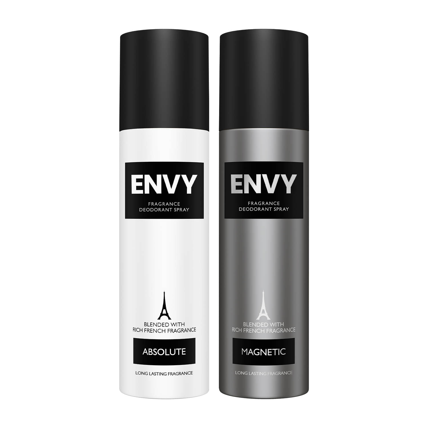     			Envy Absolute & Magnetic 120 ml Each Deodorant Spray for Men 240 ml ( Pack of 2 )