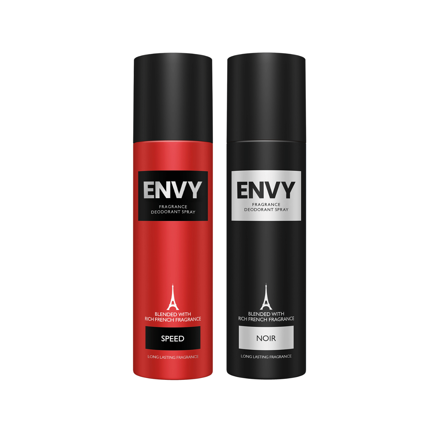 Envy Speed & Noir 120 ml Each Deodorant Spray for Men 240 ml ( Pack of 2 ) Envy Speed & Noir 120 ml Each Deodorant Spray for Men 240 ml ( Pack of 2 )