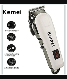 Geniric 809 White Corded,Cordless Beard Trimmer With 24 minutes Runtime