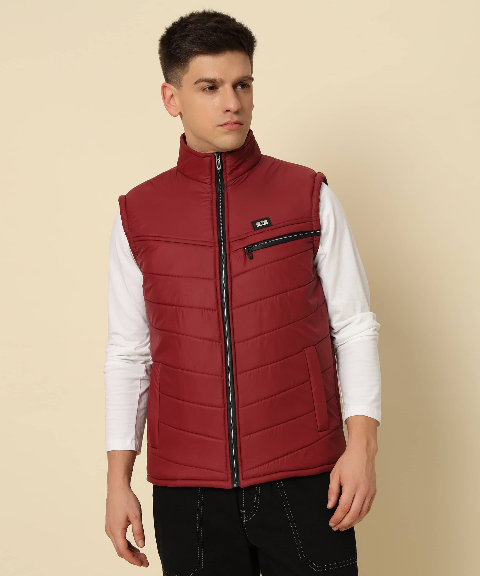     			HEMLOCK Polyester Men's Puffer Jacket - Maroon ( Pack of 1 )