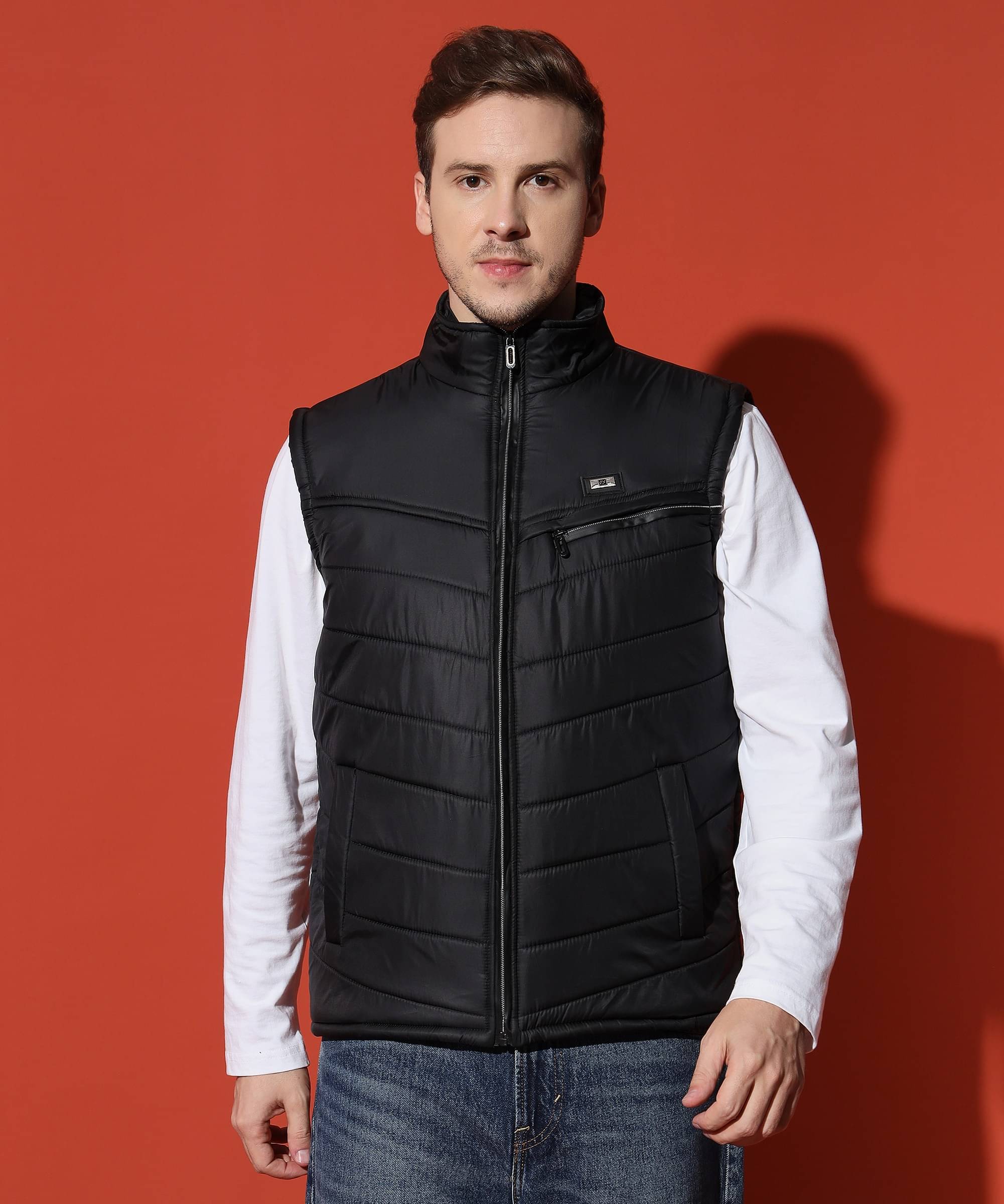     			HEMLOCK Polyester Men's Puffer Jacket - Black ( Pack of 1 )