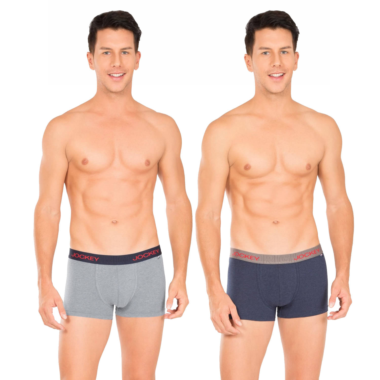 Jockey Pack of 2 Cotton Trunks For Men's ( Multicolor )     			Jockey Pack of 2 Cotton Trunks For Men's ( Multicolor )