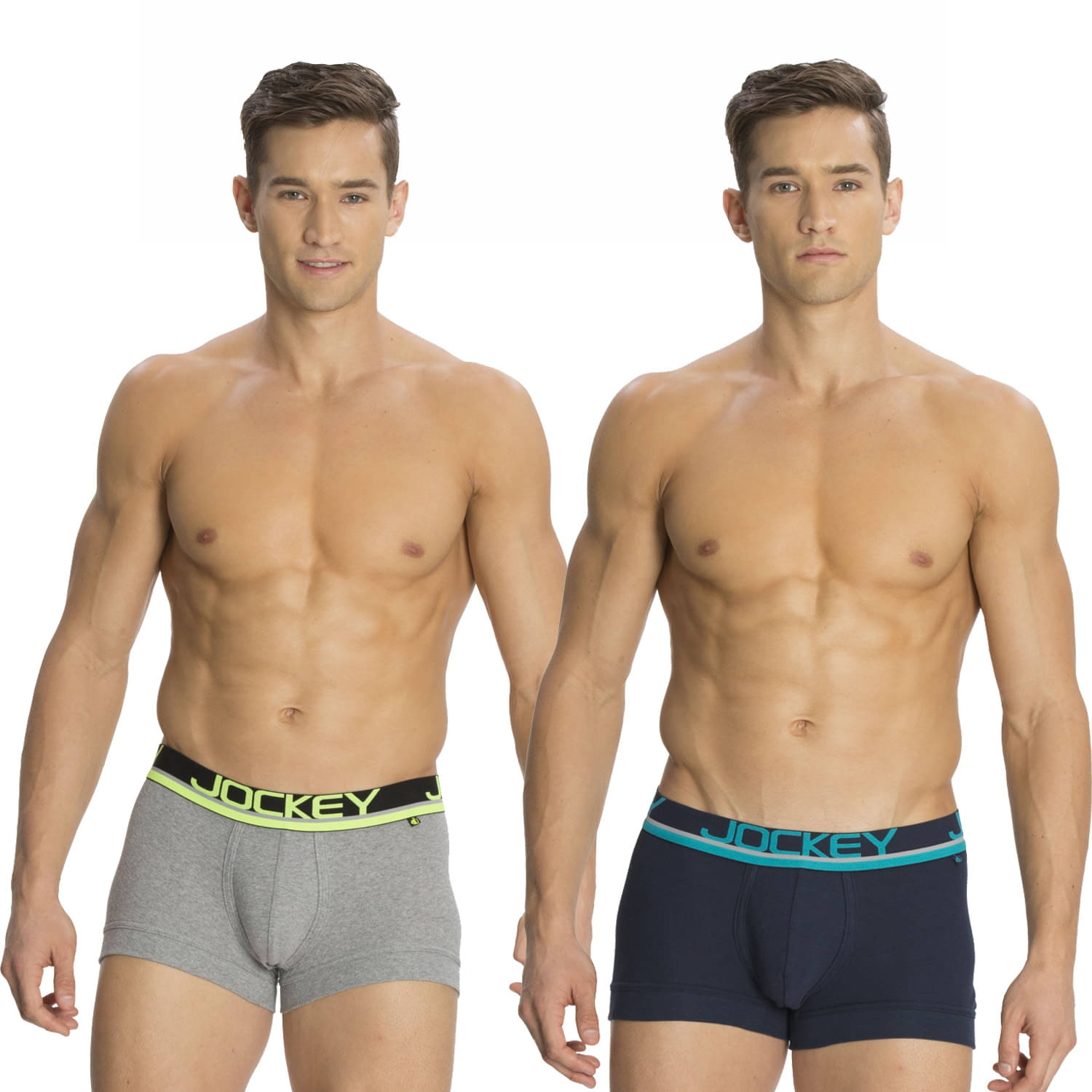 Jockey Pack of 2 Cotton Trunks For Men's ( Multicolor )     			Jockey Pack of 2 Cotton Trunks For Men's ( Multicolor )