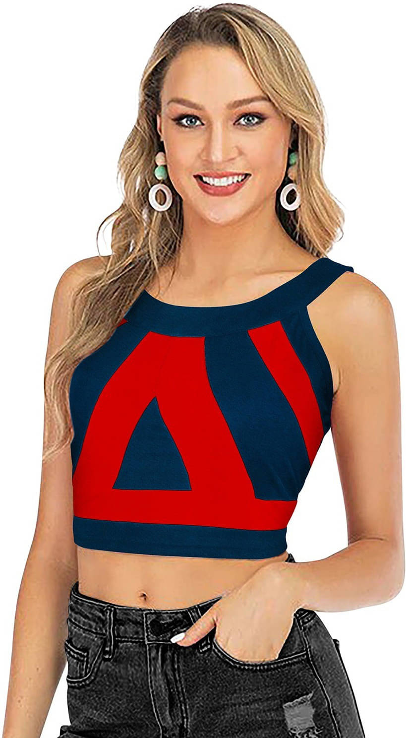 Lovespreadin Women's Polyester Crop Top ( Red )     			Lovespreadin Women's Polyester Crop Top ( Red )