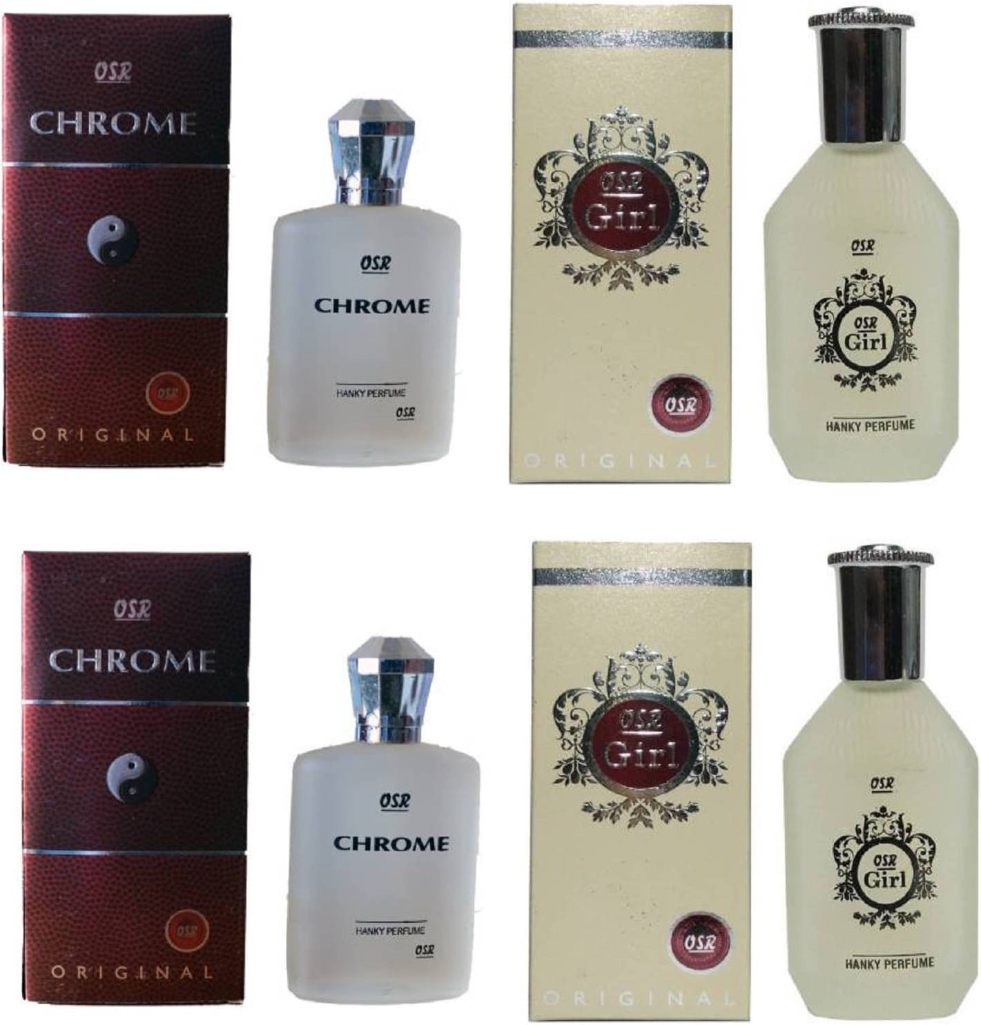 OSR Deodorant Spray & Perfume Floral -Fragrance For Unisex ( Pack of 4 ) OSR Deodorant Spray & Perfume Floral -Fragrance For Unisex ( Pack of 4 )