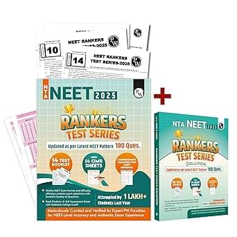     			PW NTA NEET Rankers Test Series 2025 Updated as per Latest NEET Pattern 180 Questions Verified & Curated by Expert Faculties | 10 Full Syllabus + 4 Part Syllabus (Class 11 & 12) | OMR Sheet, Solution Booklet with NCERT References [Paperback]