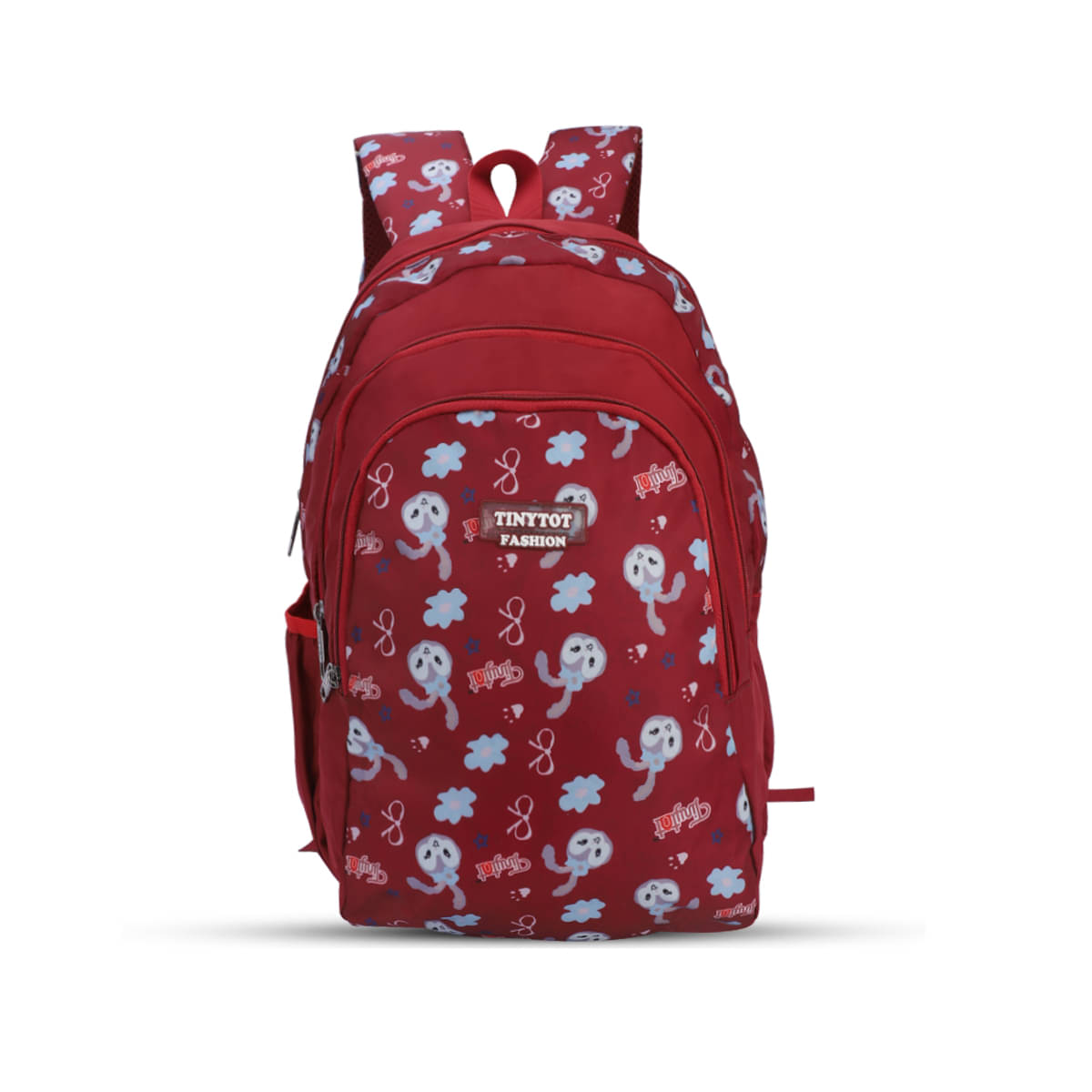 Tinytot Maroon Polyester Backpack For Kids Tinytot Maroon Polyester Backpack For Kids
