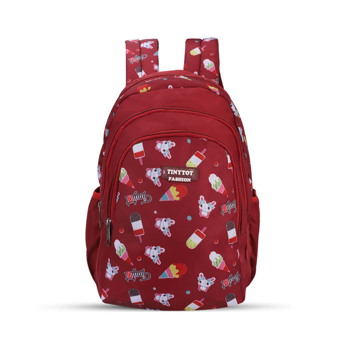 Tinytot Maroon Polyester Backpack For Kids Tinytot Maroon Polyester Backpack For Kids