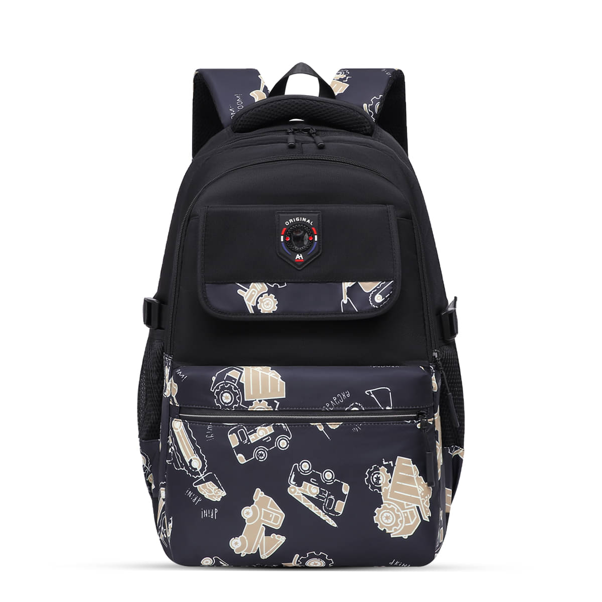     			Tinytot Multicolor Polyester Backpack For Kids