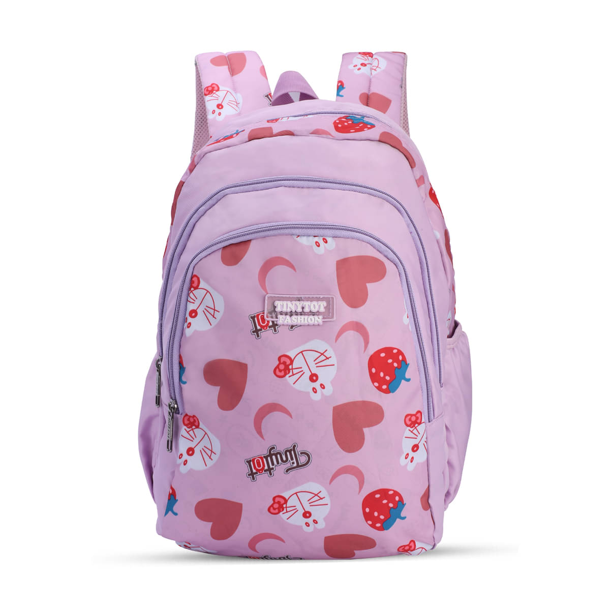     			Tinytot Purple Polyester Backpack For Kids