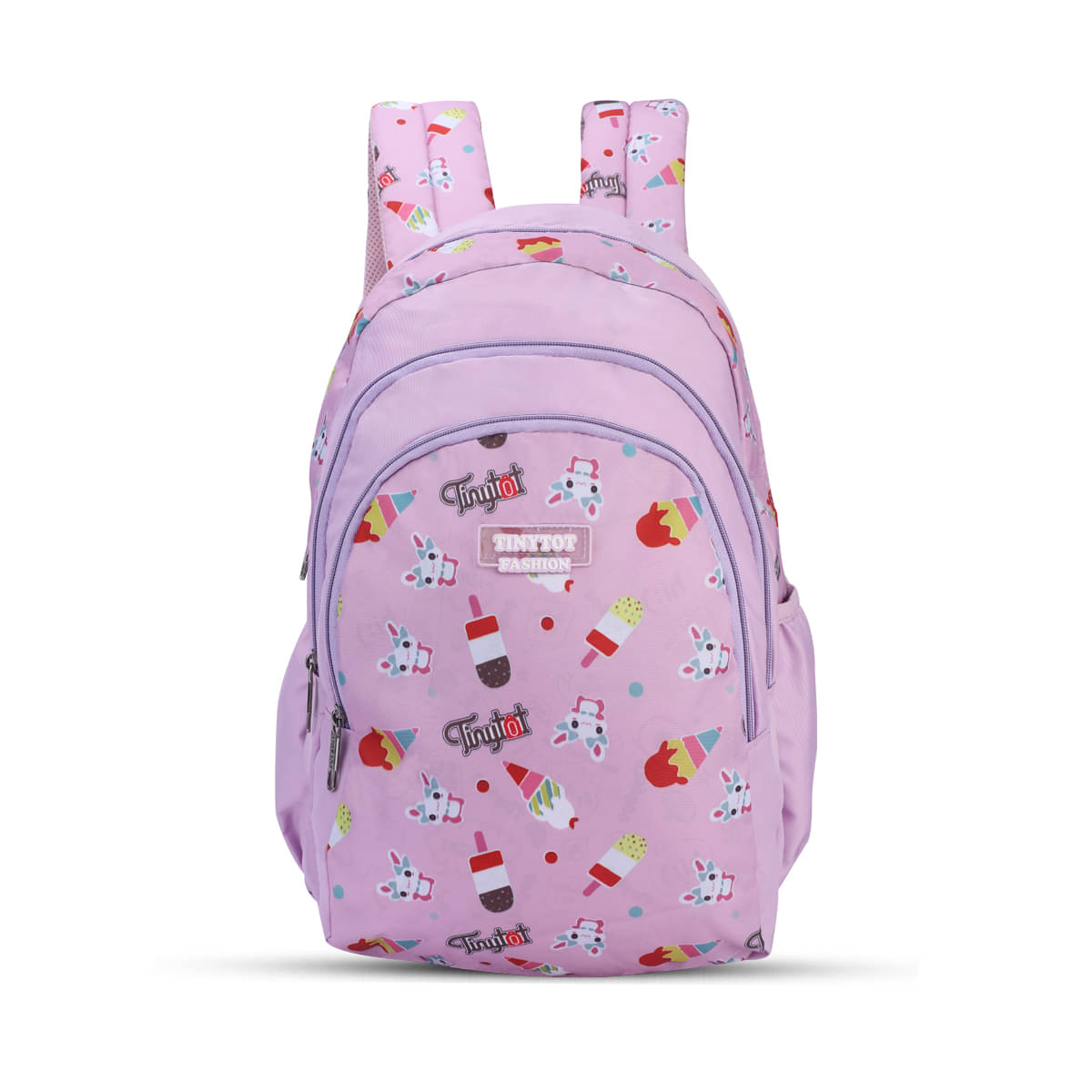     			Tinytot Purple Polyester Backpack For Kids