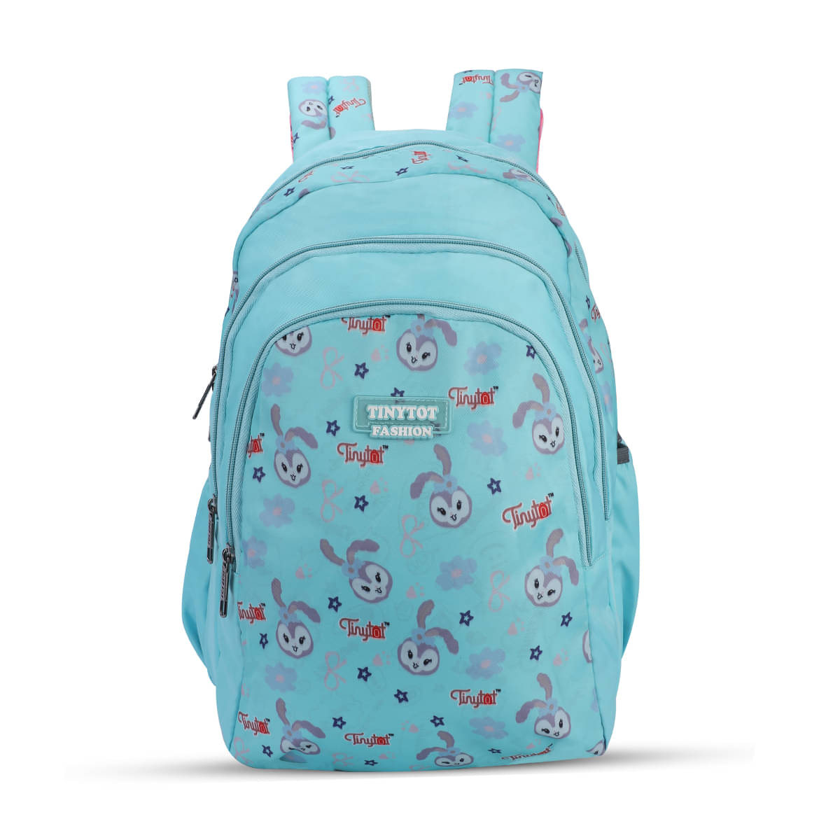     			Tinytot Turquoise Polyester Backpack For Kids