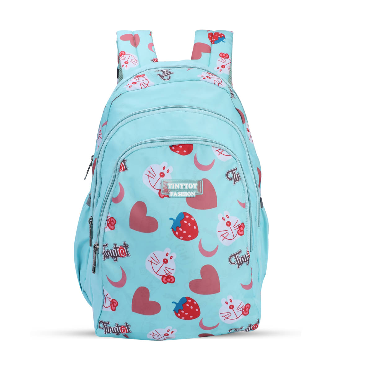 Tinytot Turquoise Polyester Backpack For Kids Tinytot Turquoise Polyester Backpack For Kids