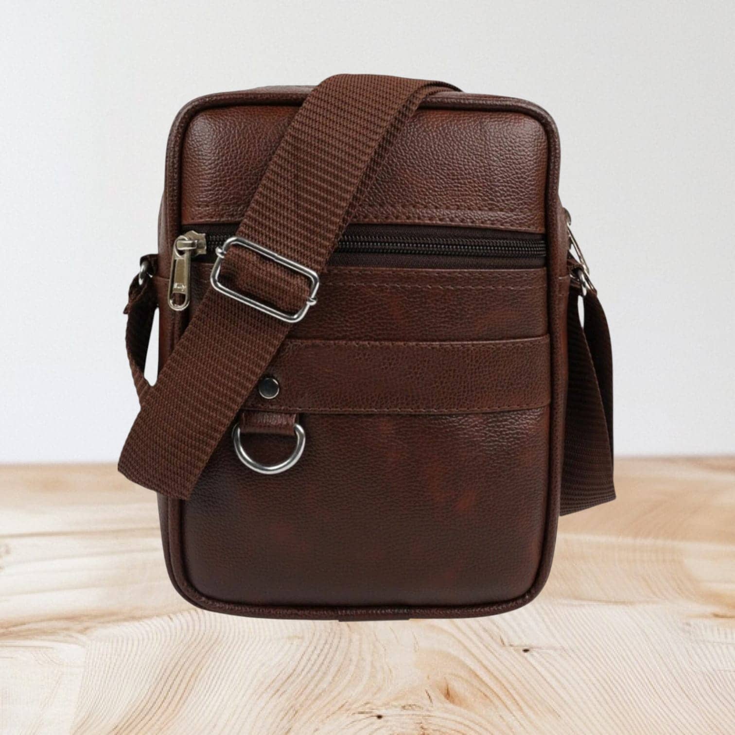 Torrento Brown Solid Messenger Bag - Handbags | Buy online on ZillyBuy