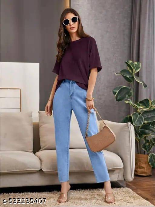 Wexam Style Women's Cotton Blend Regular Top ( Maroon ) Wexam Style Women's Cotton Blend Regular Top ( Maroon )