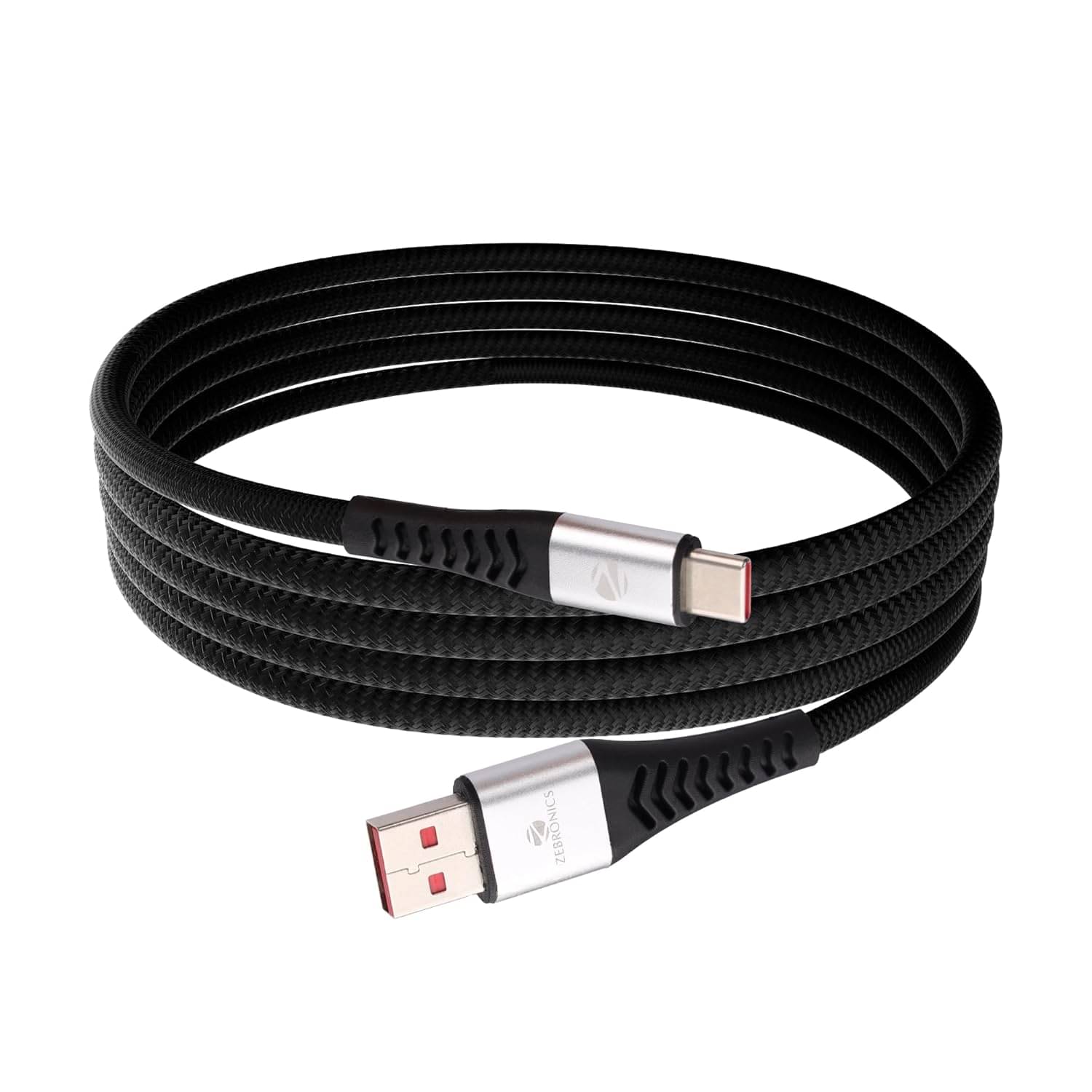     			ZEBRONICS UT65S USB - Type C Braided Cable, 65 Watts
